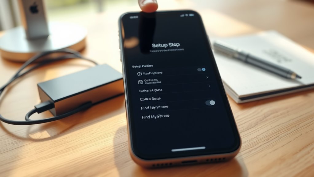 backup updates find my