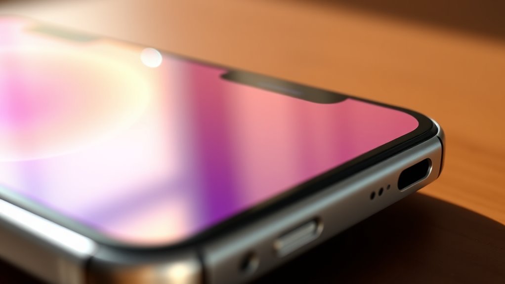 brighter stronger glare resistant display