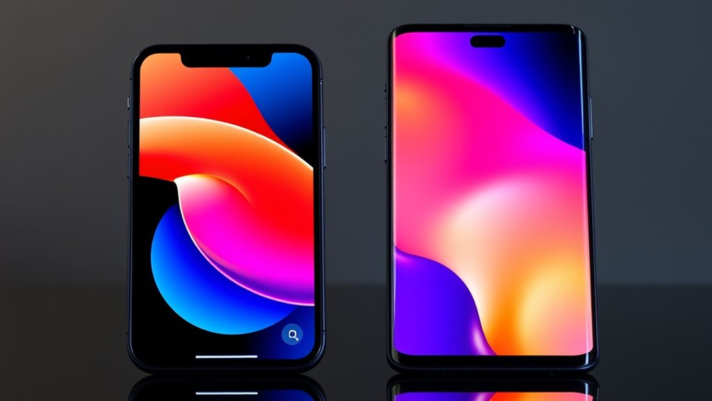 brightness versus fluidity balance