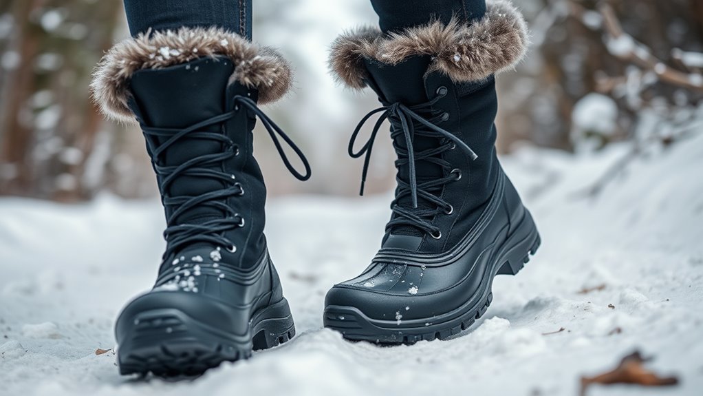 choosing warm waterproof winter boots