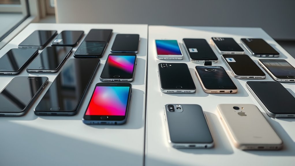 compare new versus refurbished