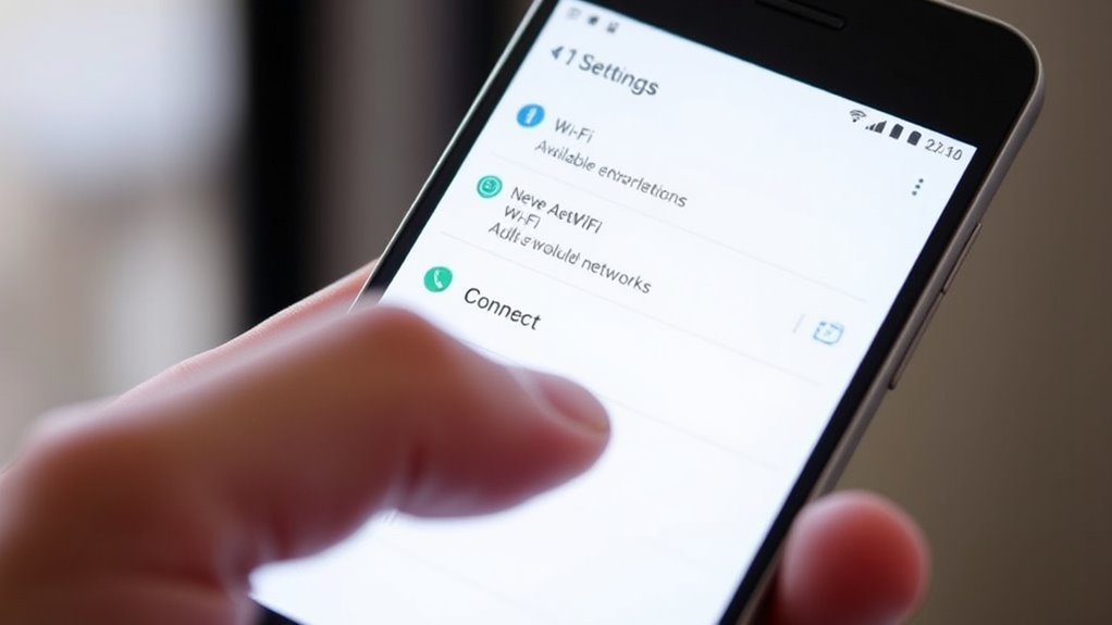 connect select troubleshoot update
