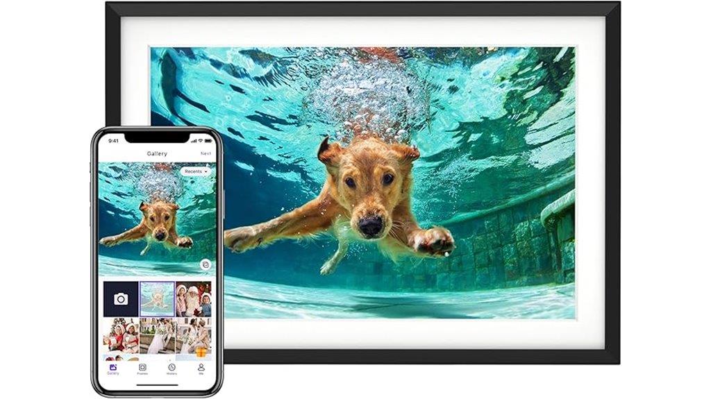 digital picture frame 32gb