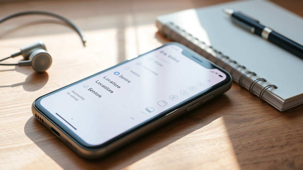 disable background sensor usage