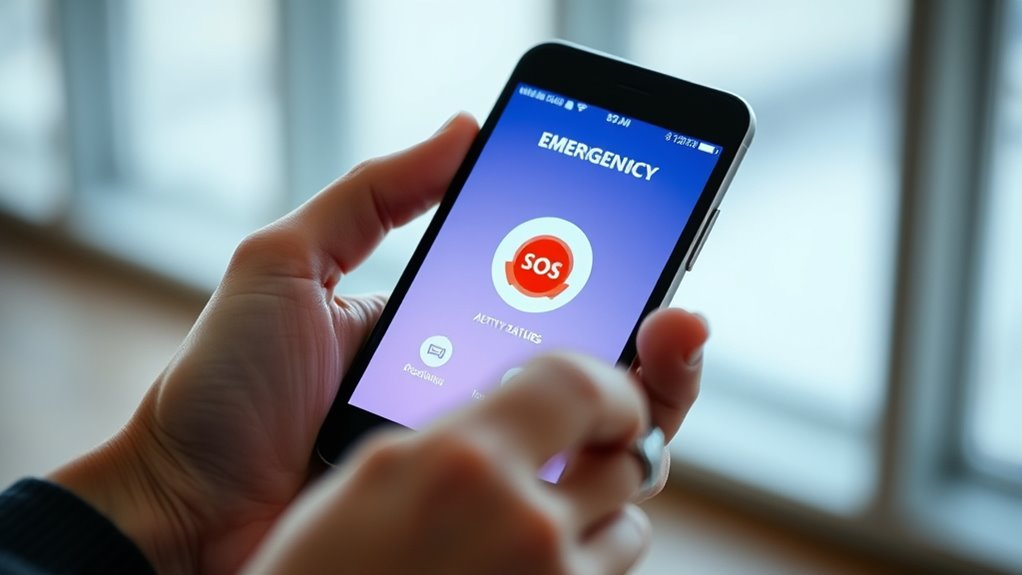 emergency sos location sharing