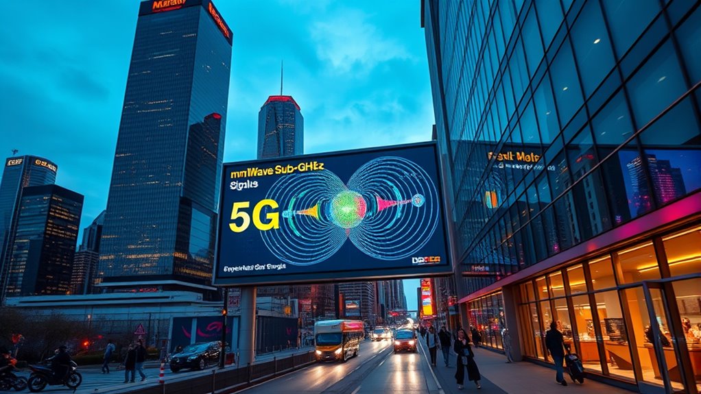 frequency bands and speed