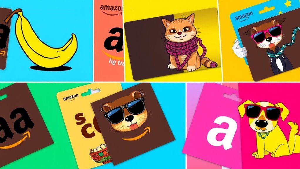 funny amazon gift card designs