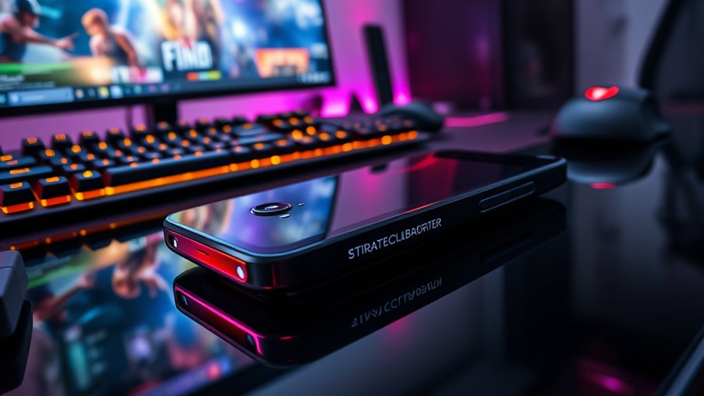 gaming phones strategic alliances