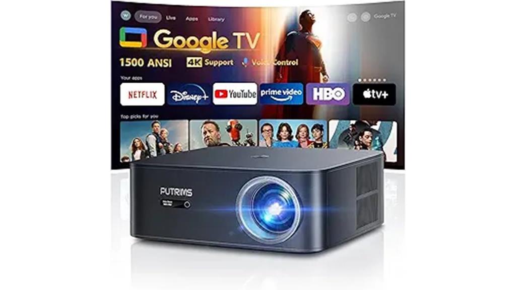 high resolution outdoor projector