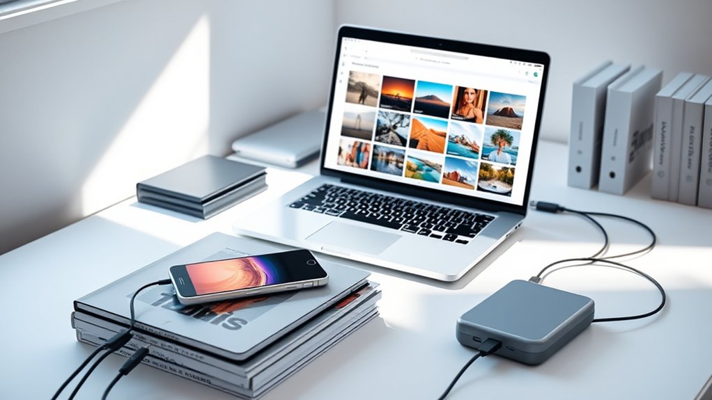 organize and backup photos