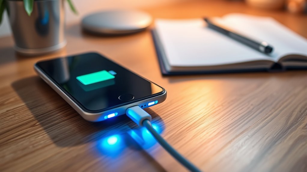 proper charging and temperature