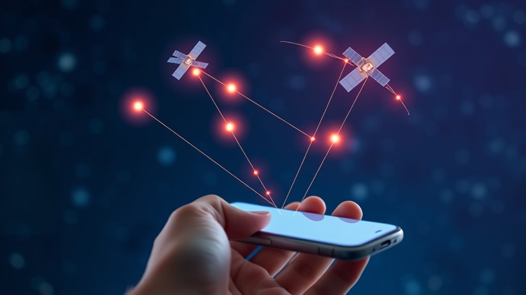 satellite based smartphone communication