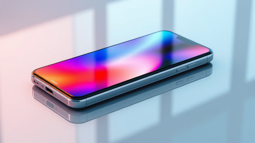 seamless vibrant flexible displays