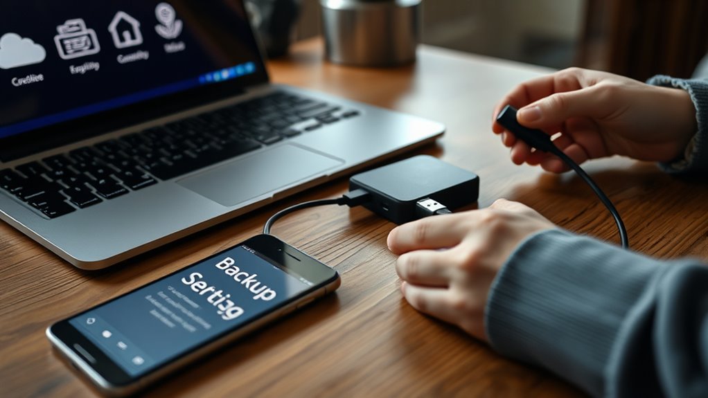 secure backups with encryption