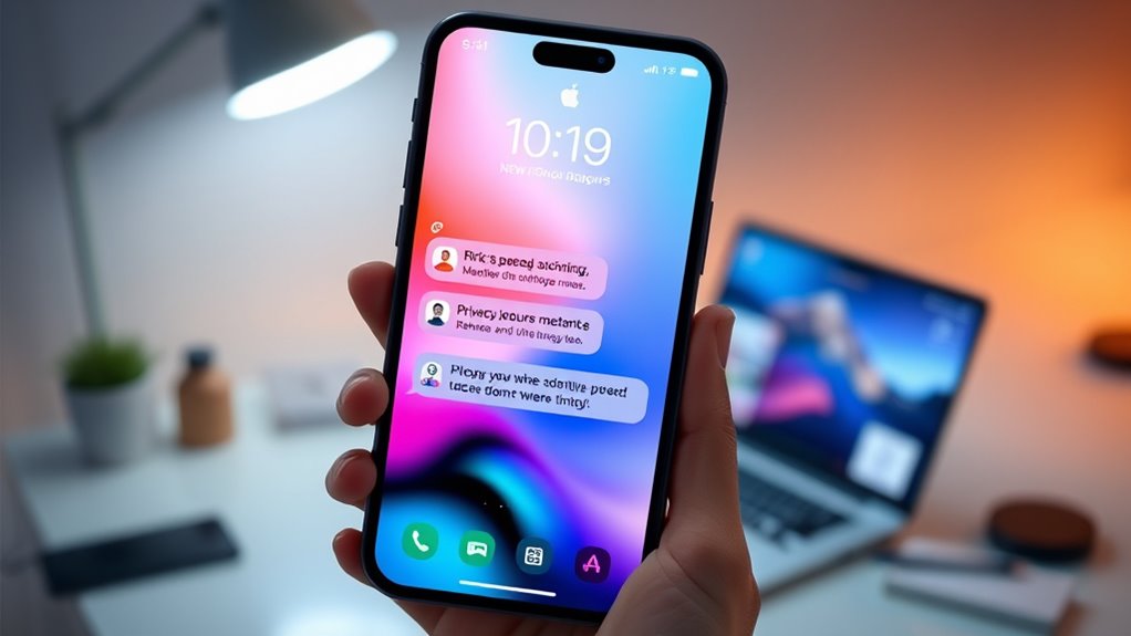 secure editable messaging features