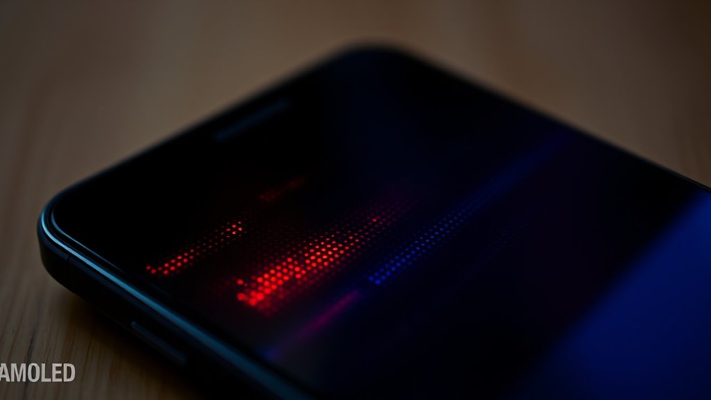 self illuminating vibrant flexible screens