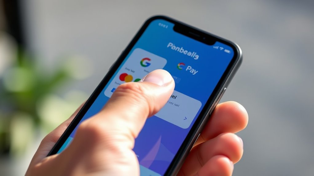 set up contactless digital wallets