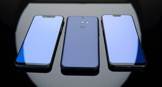 smartphone screen cutout comparisons