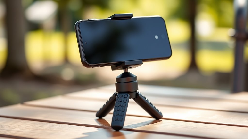 smartphone tripod stability