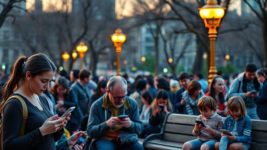smartphones and social connection