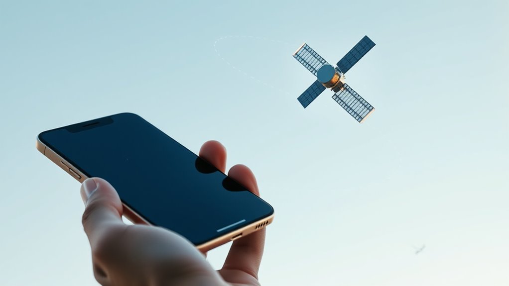 smartphones connect directly via satellites
