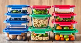 stylish durable glass containers