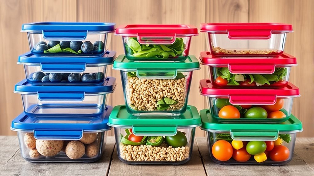 stylish durable glass containers