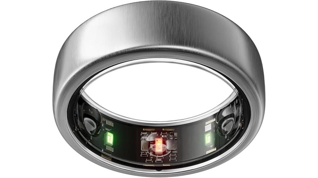 titanium smart ring size