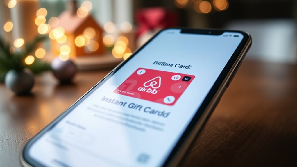 top airbnb gift card delivery