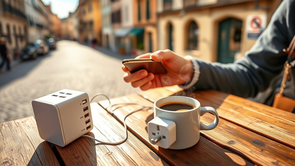 travel adapters versus native chargers