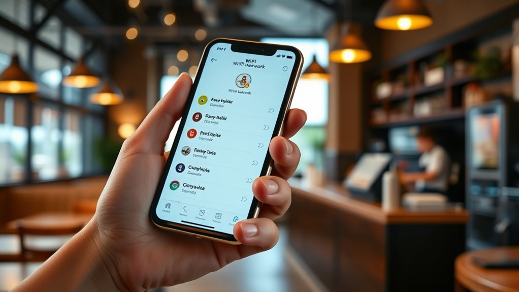 verify networks before connecting