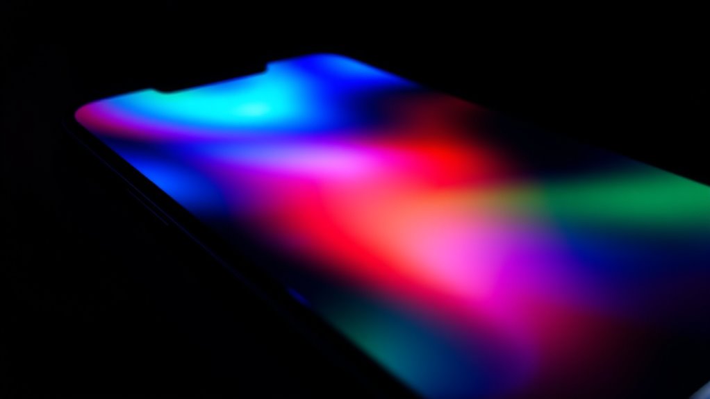 vibrant flexible efficient displays