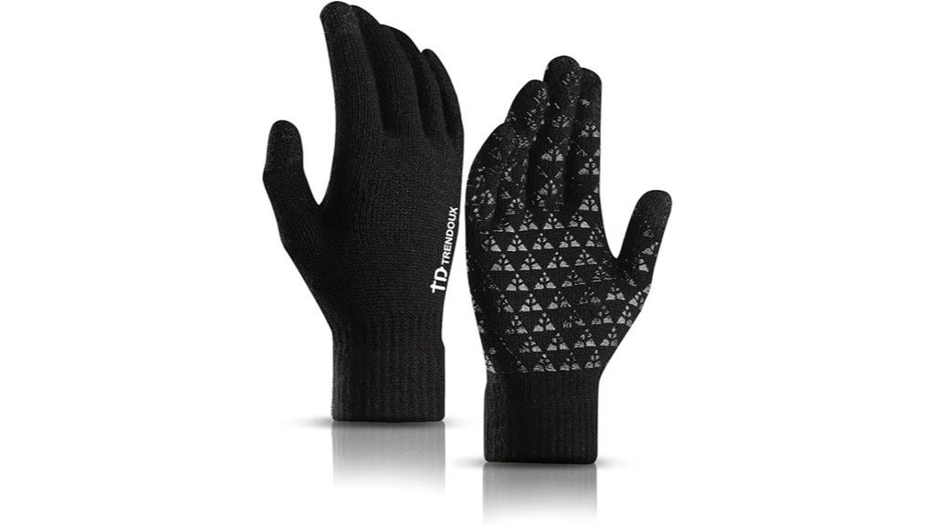 warm winter glove pair