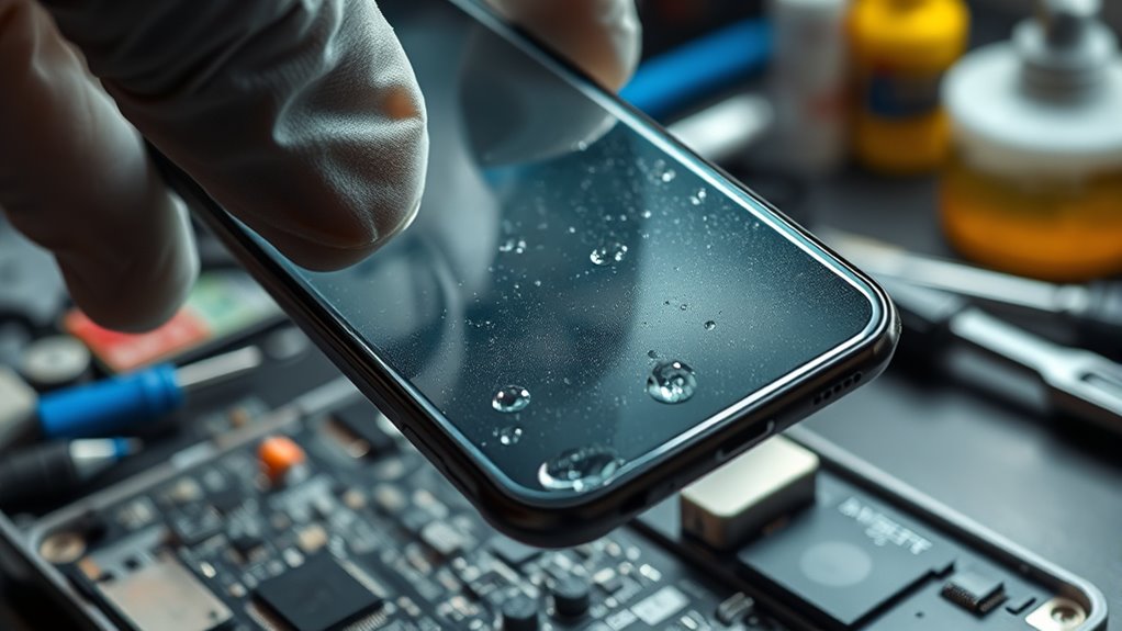 water damage screen diagnosis