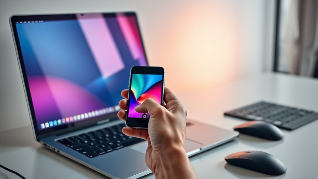 wireless screen mirroring and recording