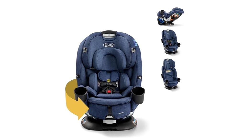 3 in 1 rotating car seat