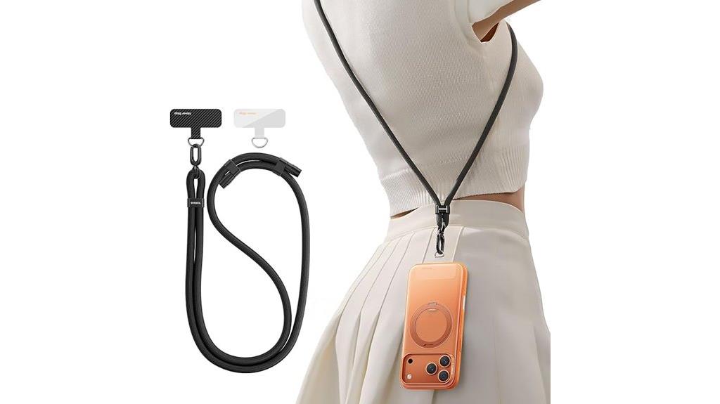 adjustable phone lanyard strap