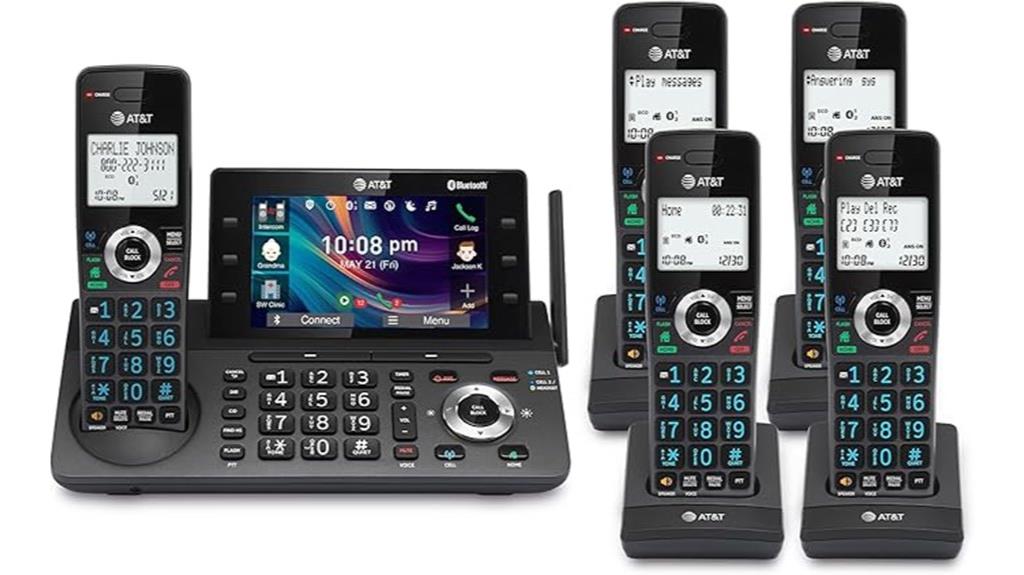 at t 5 handset phone