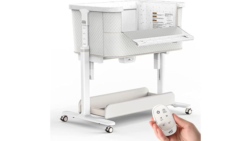 automatic baby bedside sleeper