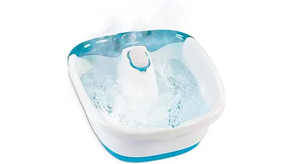 bubble foot spa massage