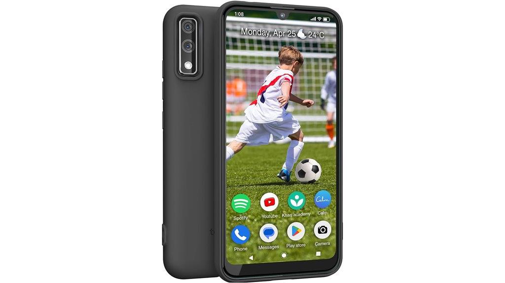 child friendly smartphone with controls