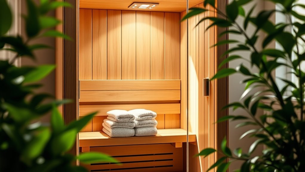 choosing spacious efficient saunas