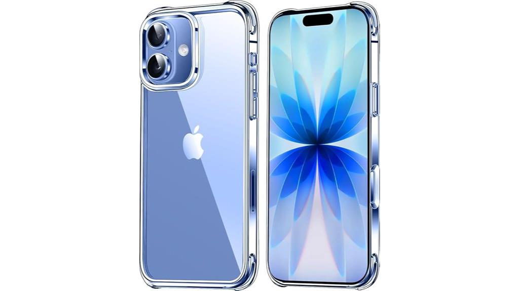 clear drop protection case