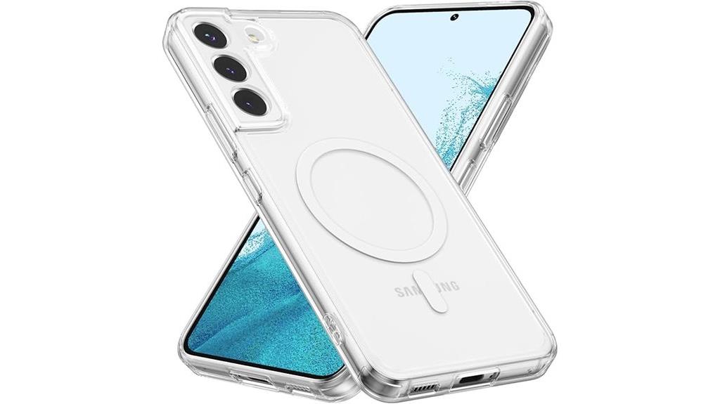 clear magnetic phone case