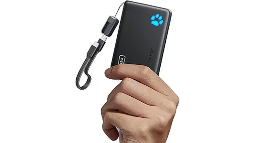 compact 10000mah pd power bank