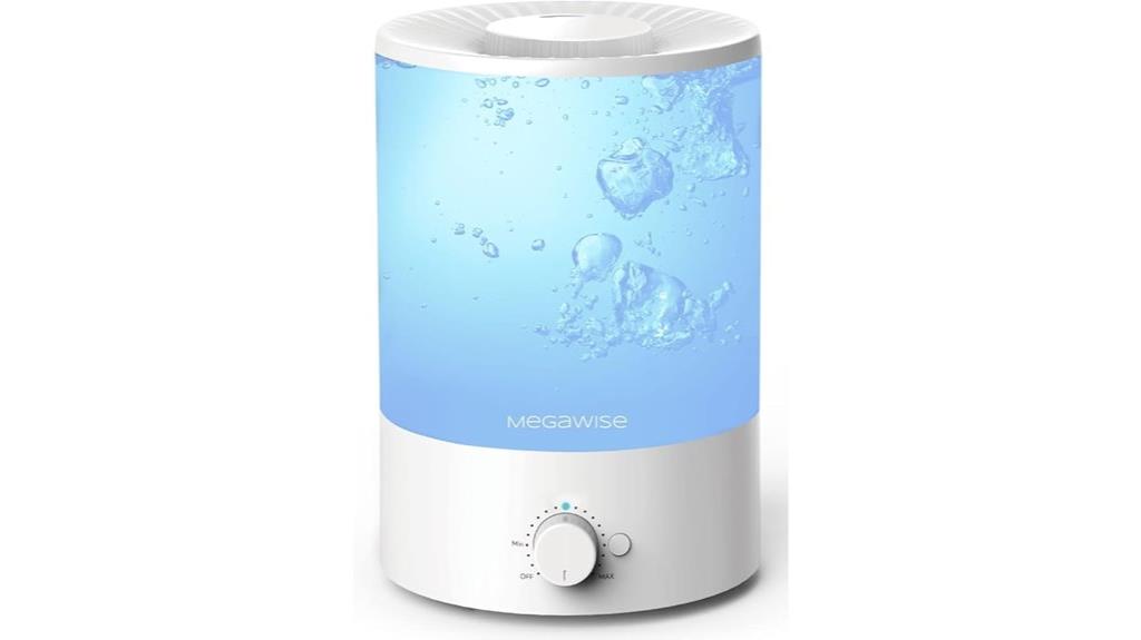 cool mist bedroom humidifier