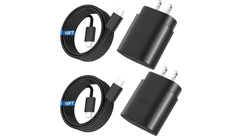 dual pack 25w chargers