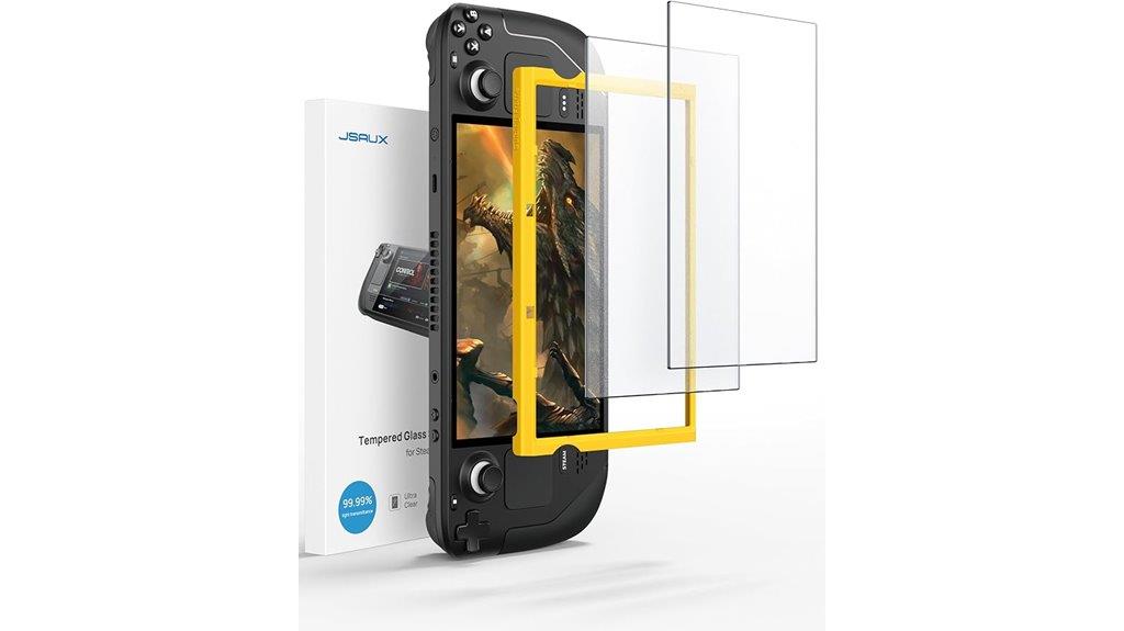 dual screen protectors pack