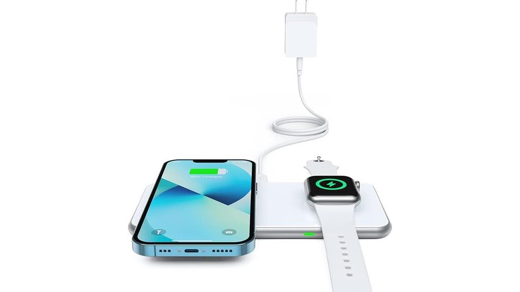 dual wireless charging pad