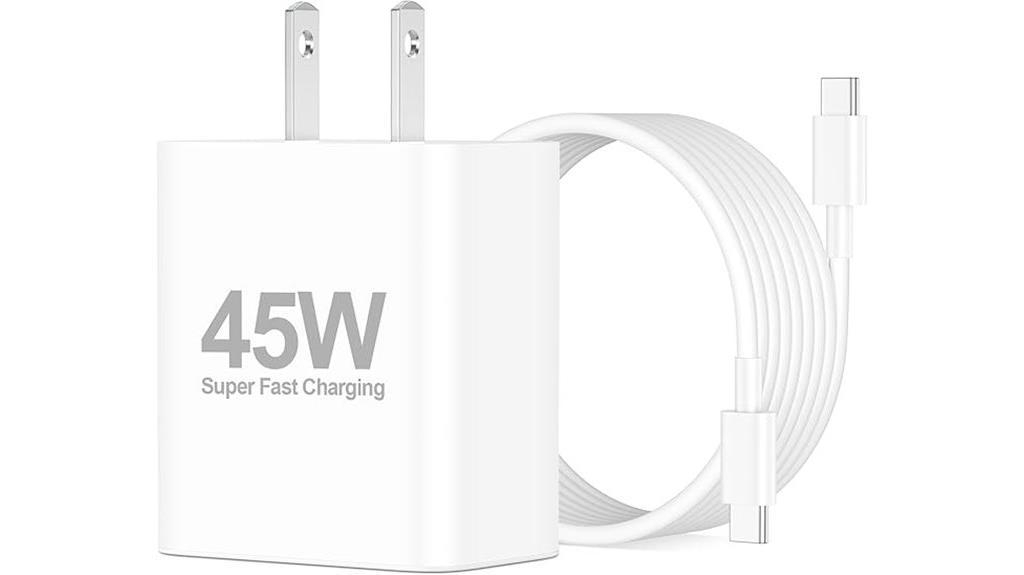 fast 45w usb c charger